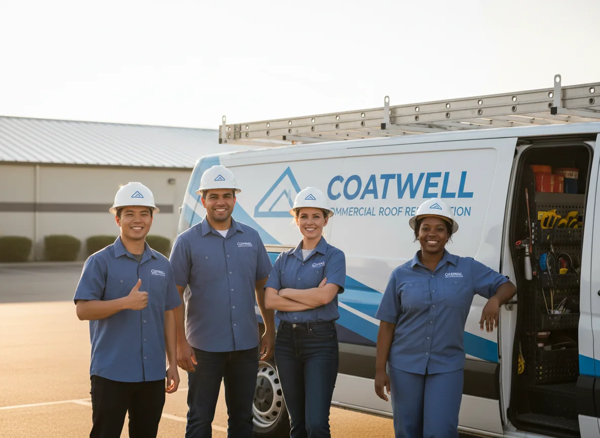 Commercial roof coating company in Denton, NE